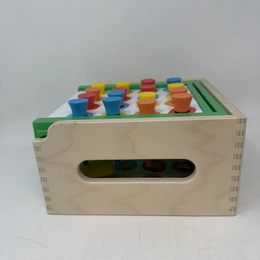 NEW Lovevery Wooden Montessori Match & Tap Hammer Box ( 31-33+ month) Toddler